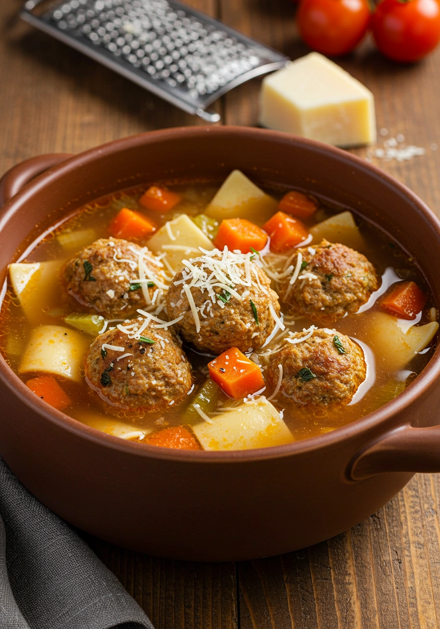 Hearty Meatball Soup - tertiary view